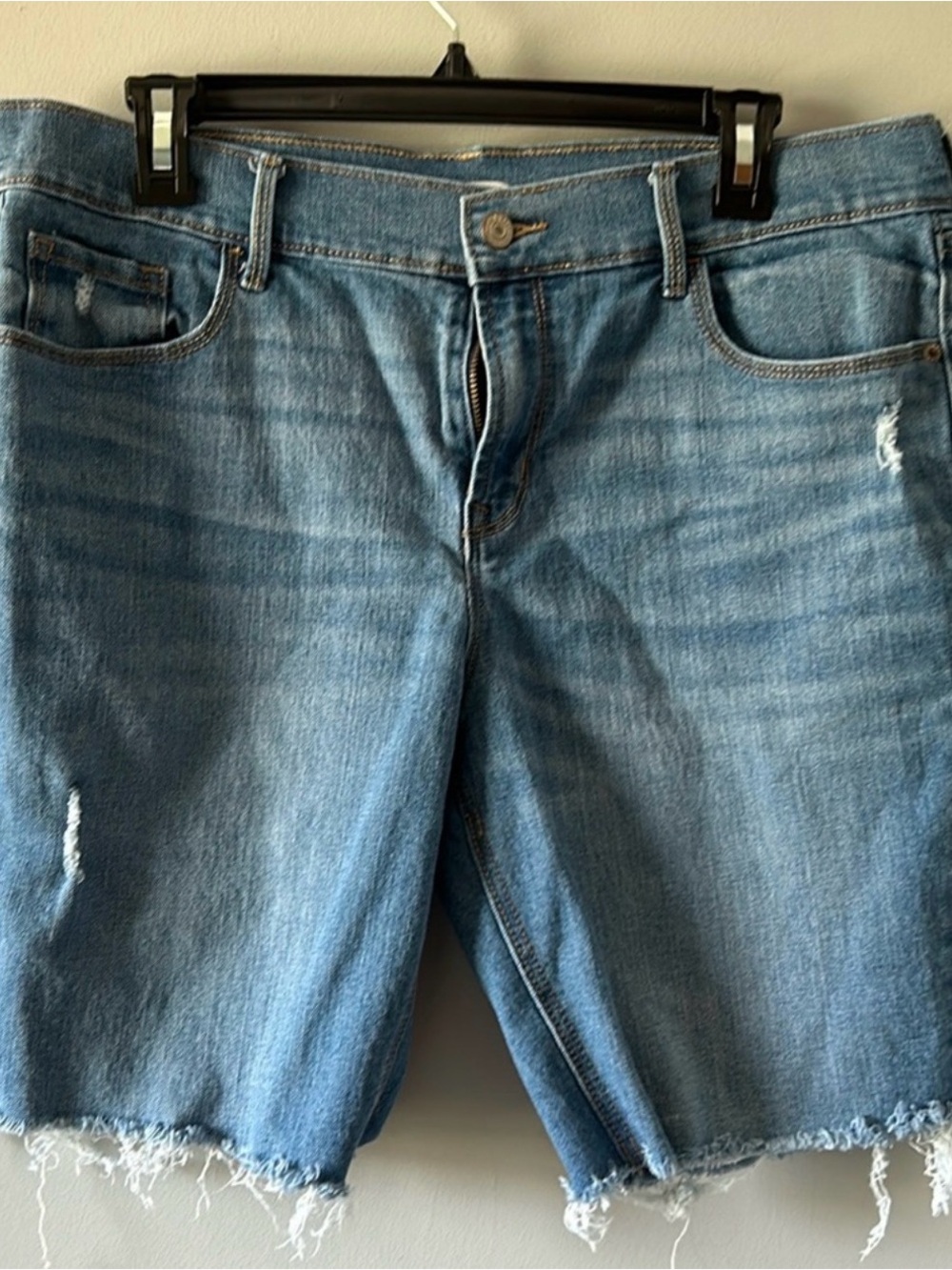 Old Navy denim Shorts with Contrast Stitching
